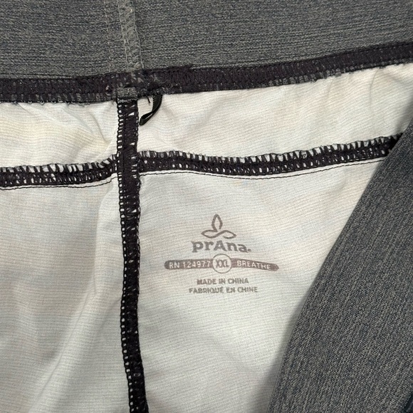 Men's PrAna XXL 2XL Swim Shorts Ground Speed Hybrid Striped Elastic Waist - Picture 10 of 11